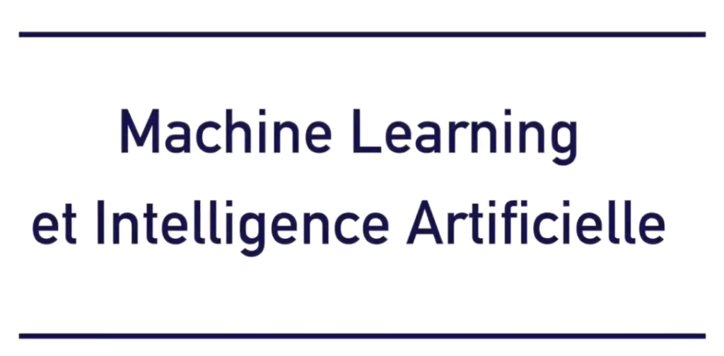 DU Machine Learning et Intelligence Artificielle - Formation Continue ...