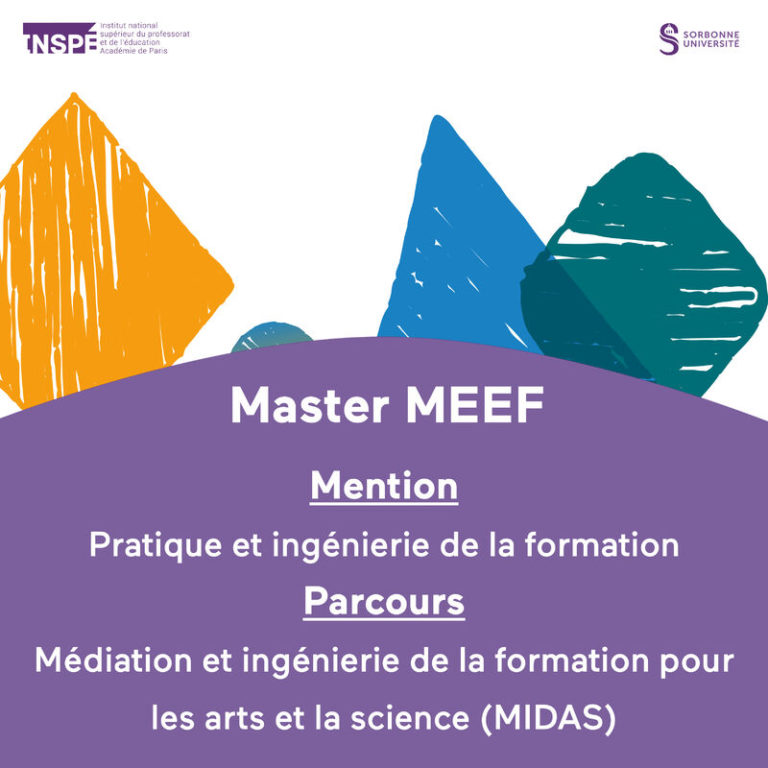 Master Meef Mention Pif Parcours Midas Formation Continue Sorbonne
