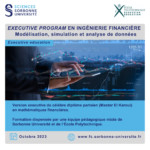 Photo Diplôme exécutif en Ingénierie Financière – Modélisation, Simulation et Analyse de Données