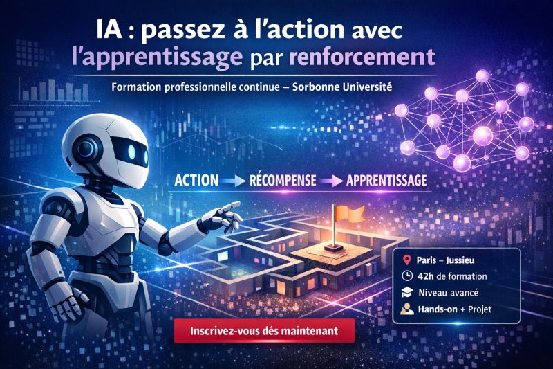 INTELLIGENCE ARTIFICIELLE : APPRENTISSAGE PAR RENFORCEMENT – CONCEPTS ET MISE EN PRATIQUE